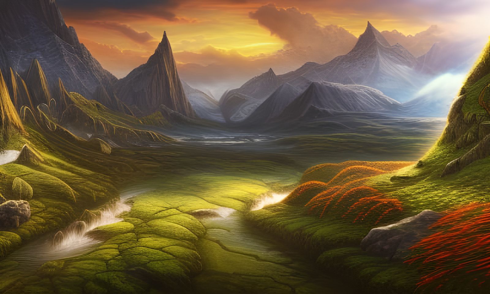 "Lord Of the Rings' Landscape