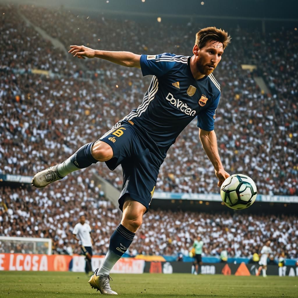 Messi's Golden Hour Goal: A Cinematic Soccer Moment
