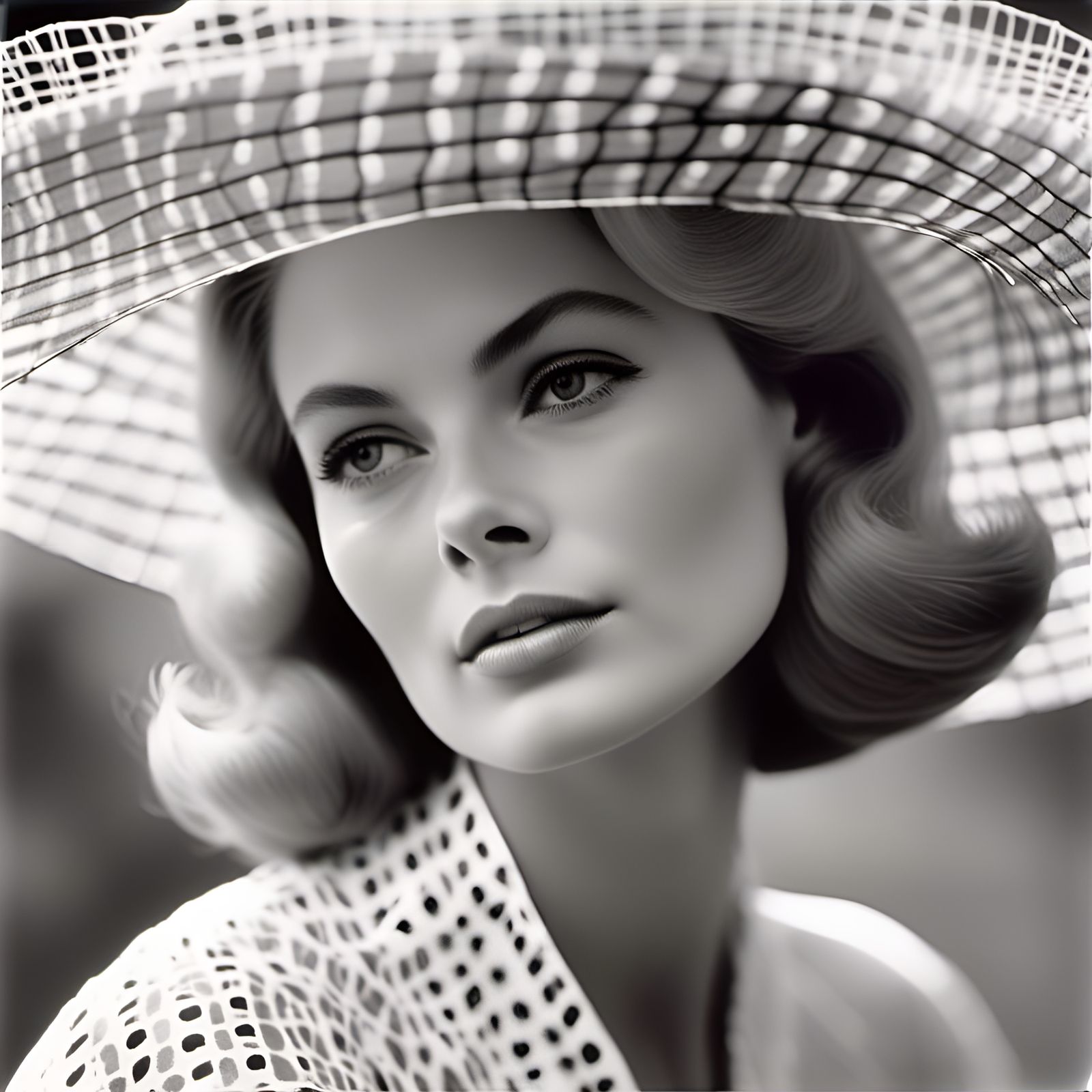 1960s Fashion Portrait in Kodak Tri-X Style