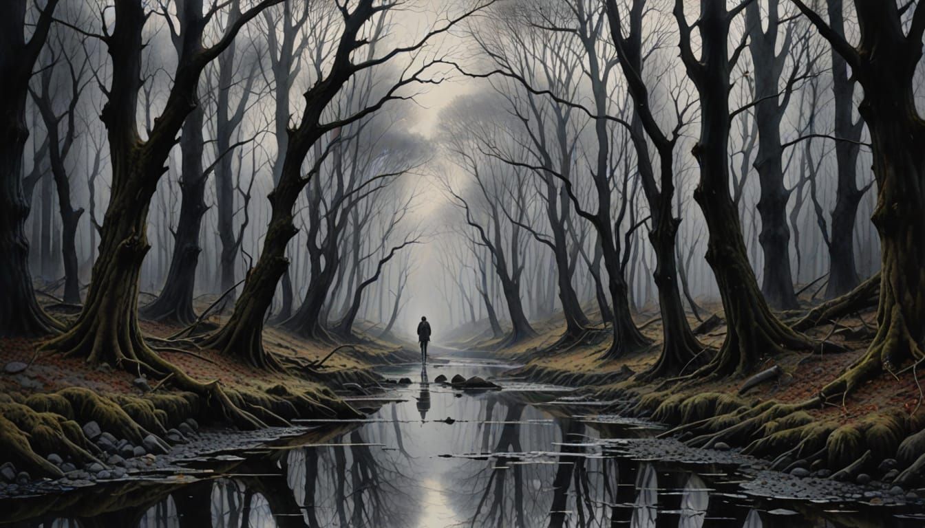 A Hyperrealistic Portrait of Eternal Darkness