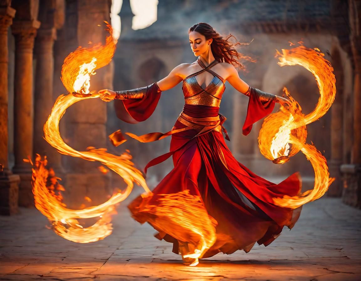 Fire Mage Dancer