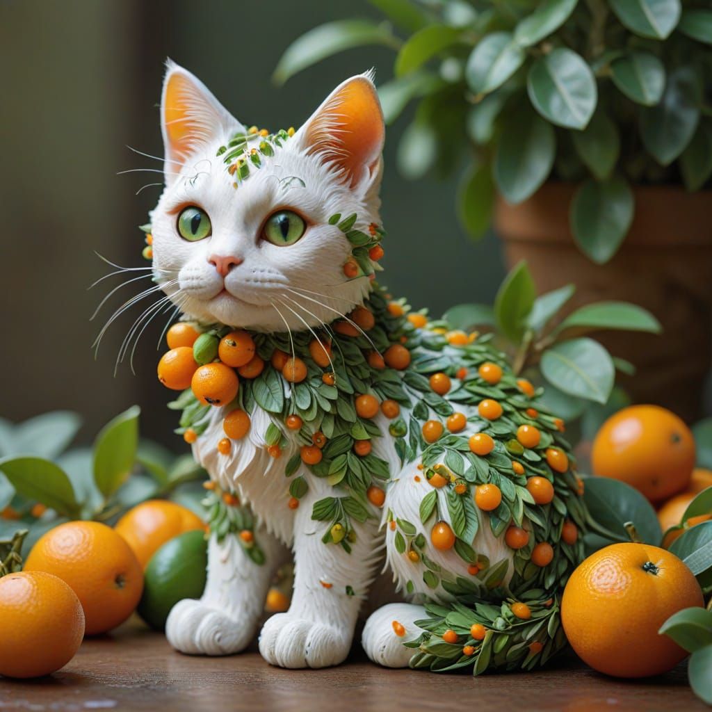 Kute Kumquat Kitty