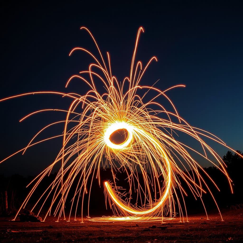 Electric Arc Discharge: A Study in Electrical Art