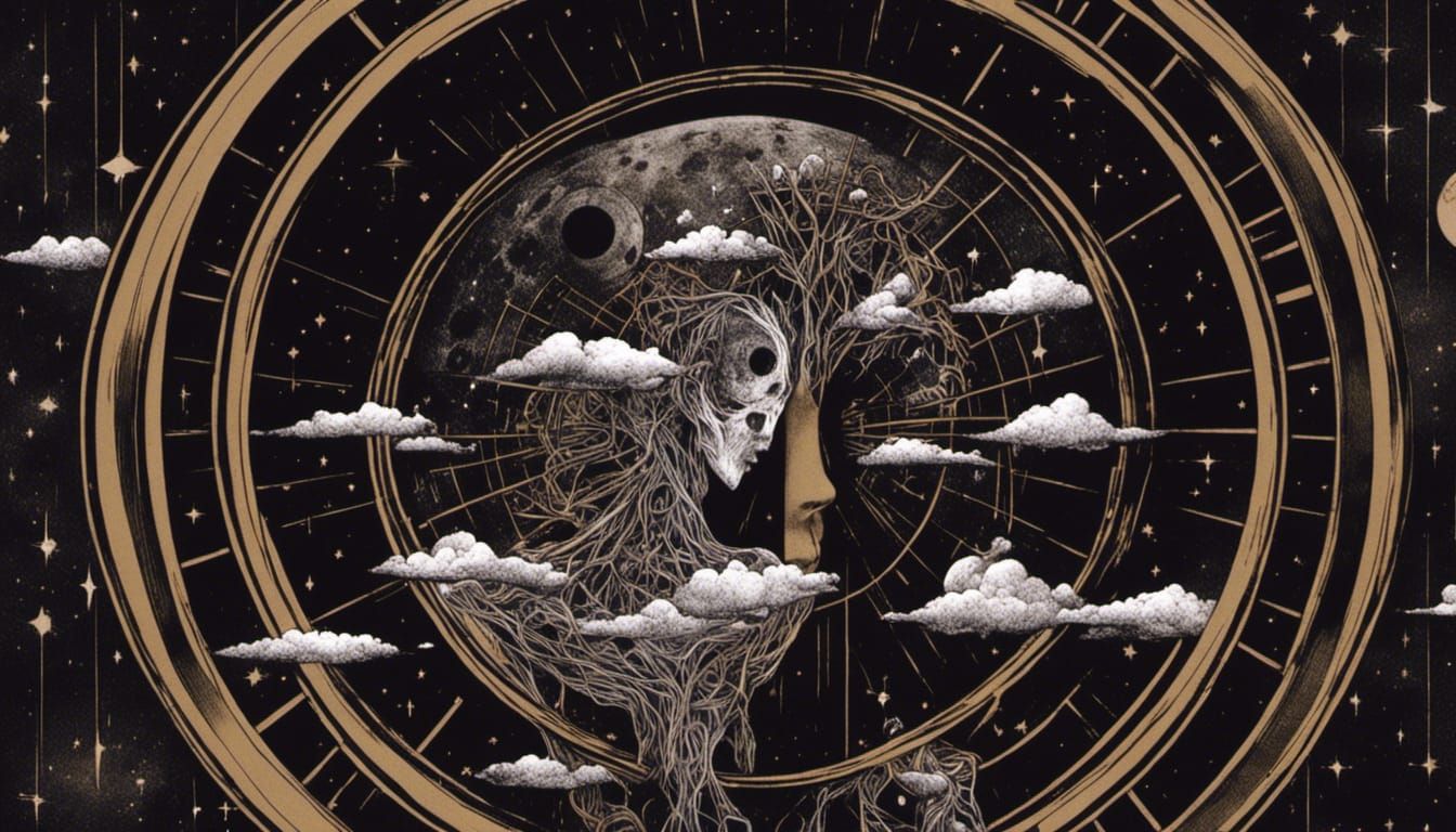 Surreal Image of Inescapable Situation