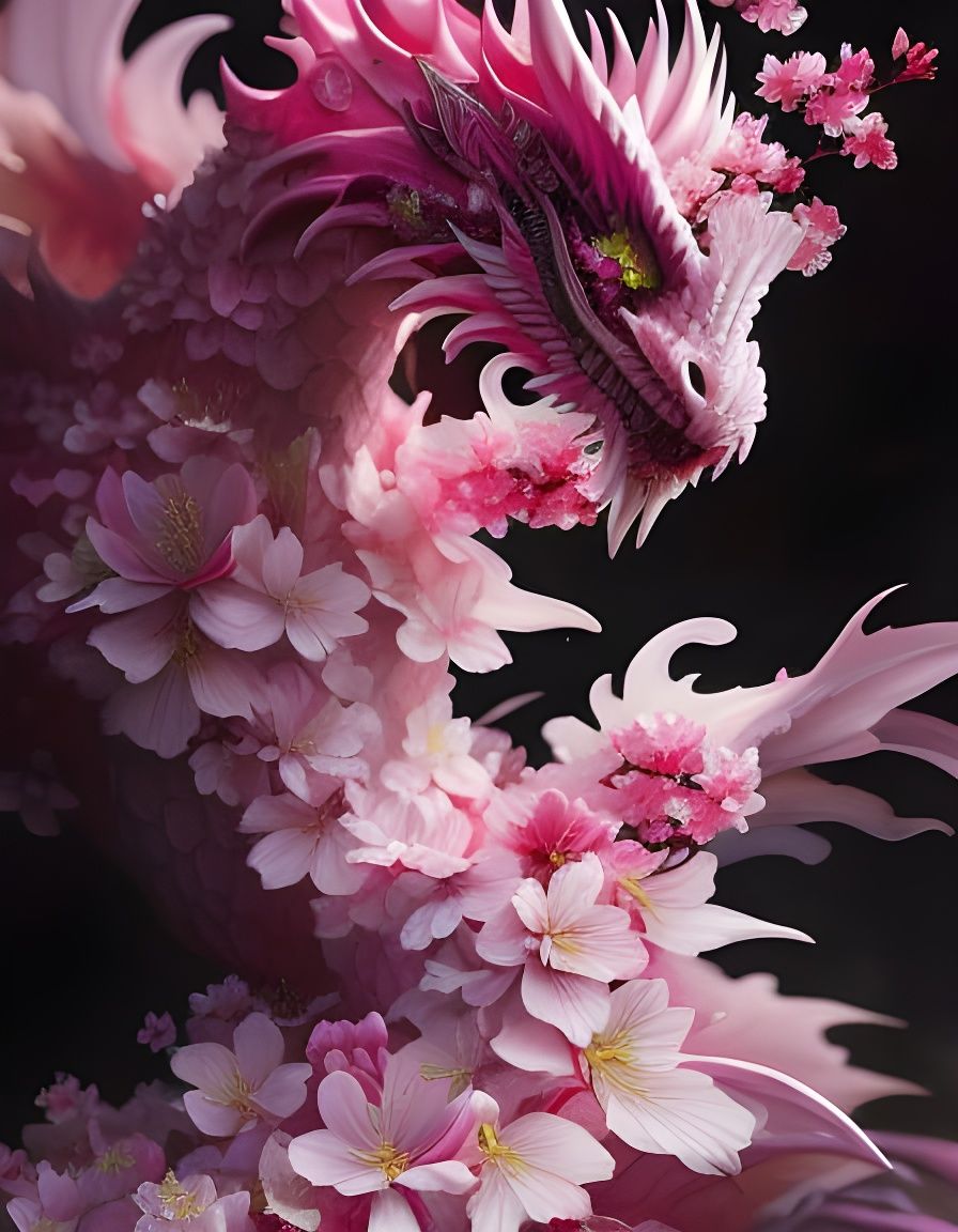 Sacred Sakura Dragon ♡