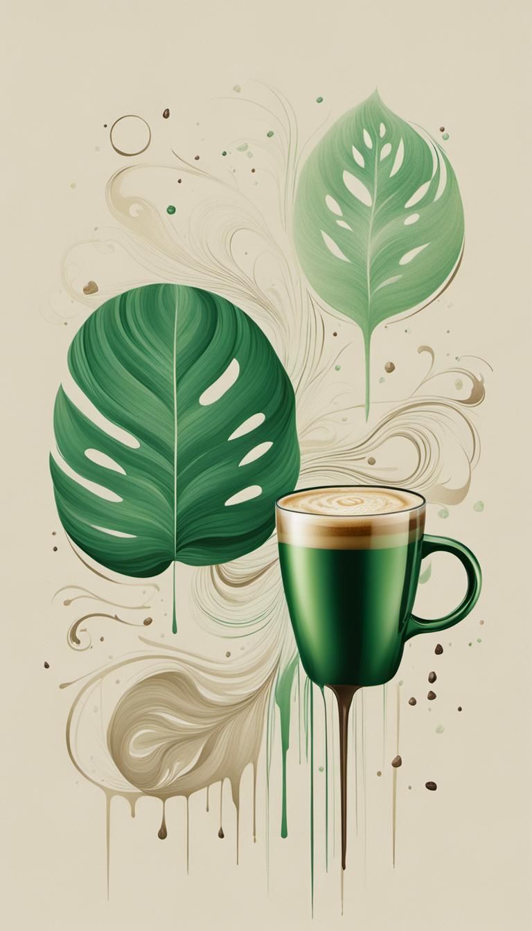 Minimalist Espresso Therapy in Ethereal Art