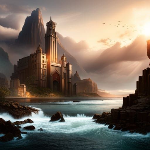 Epic Cinematic Digital Matte Painting