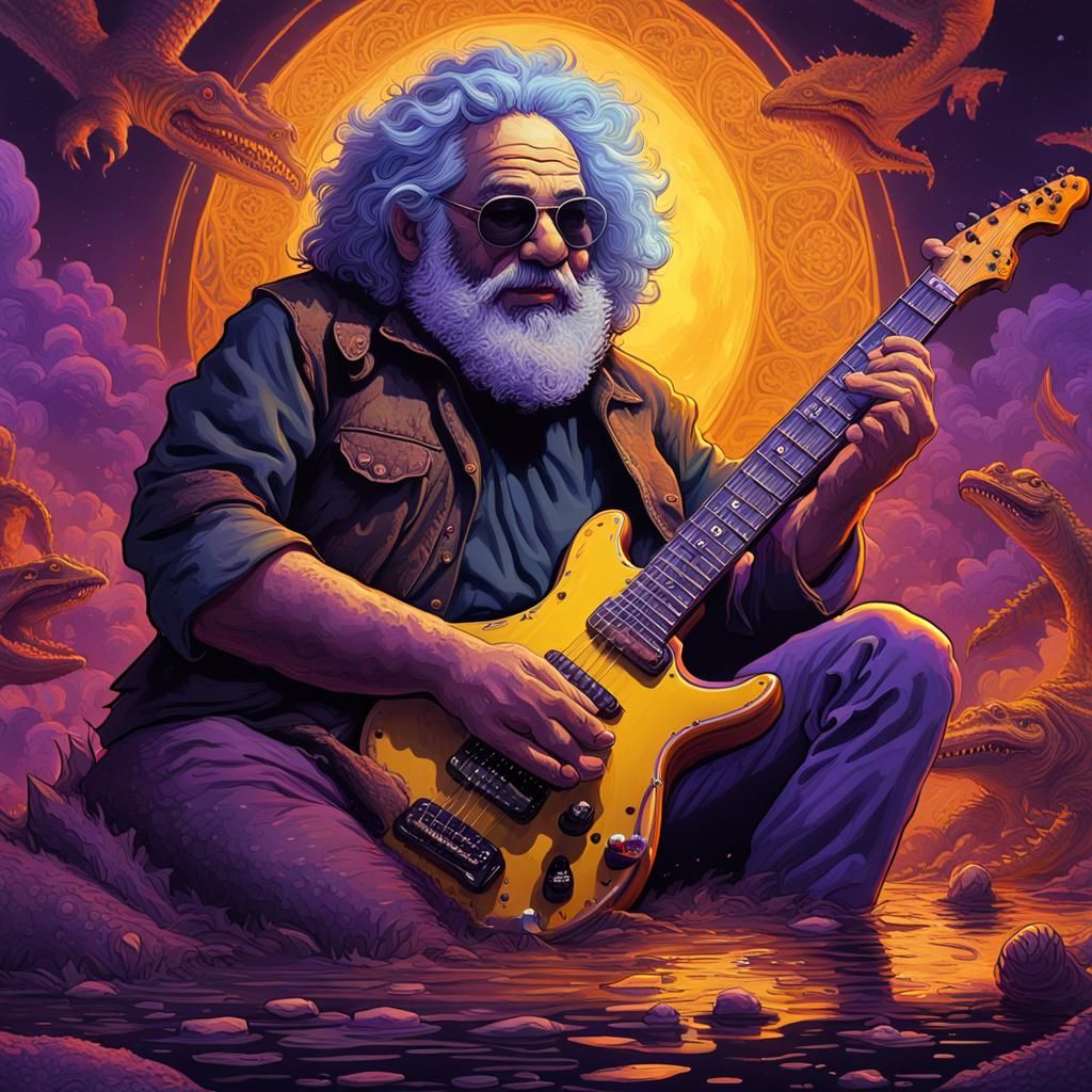 Alligator Rider: A Dark Fantasy Concept Art Masterpiece