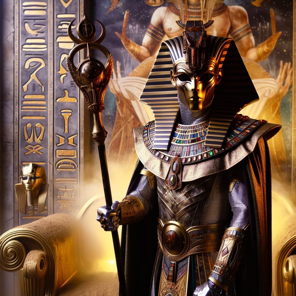 Doctor Doom as an Pharaoh God