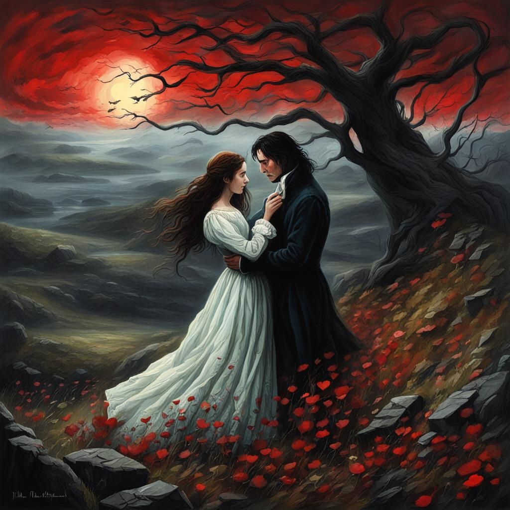 Wuthering Heights: A Dark Fantasy Surrealism