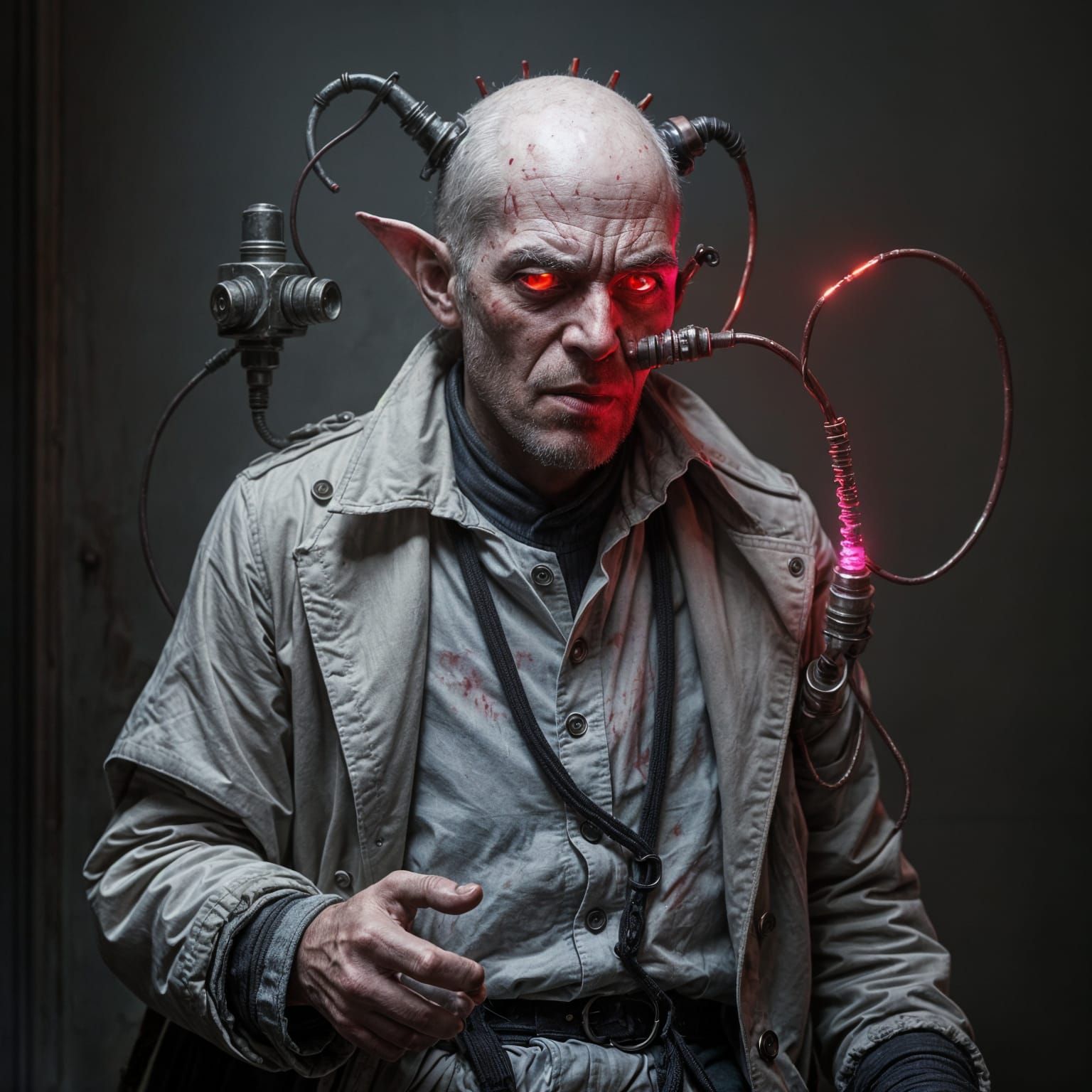 Mutated Blood Hunter with Witchlight Contraption