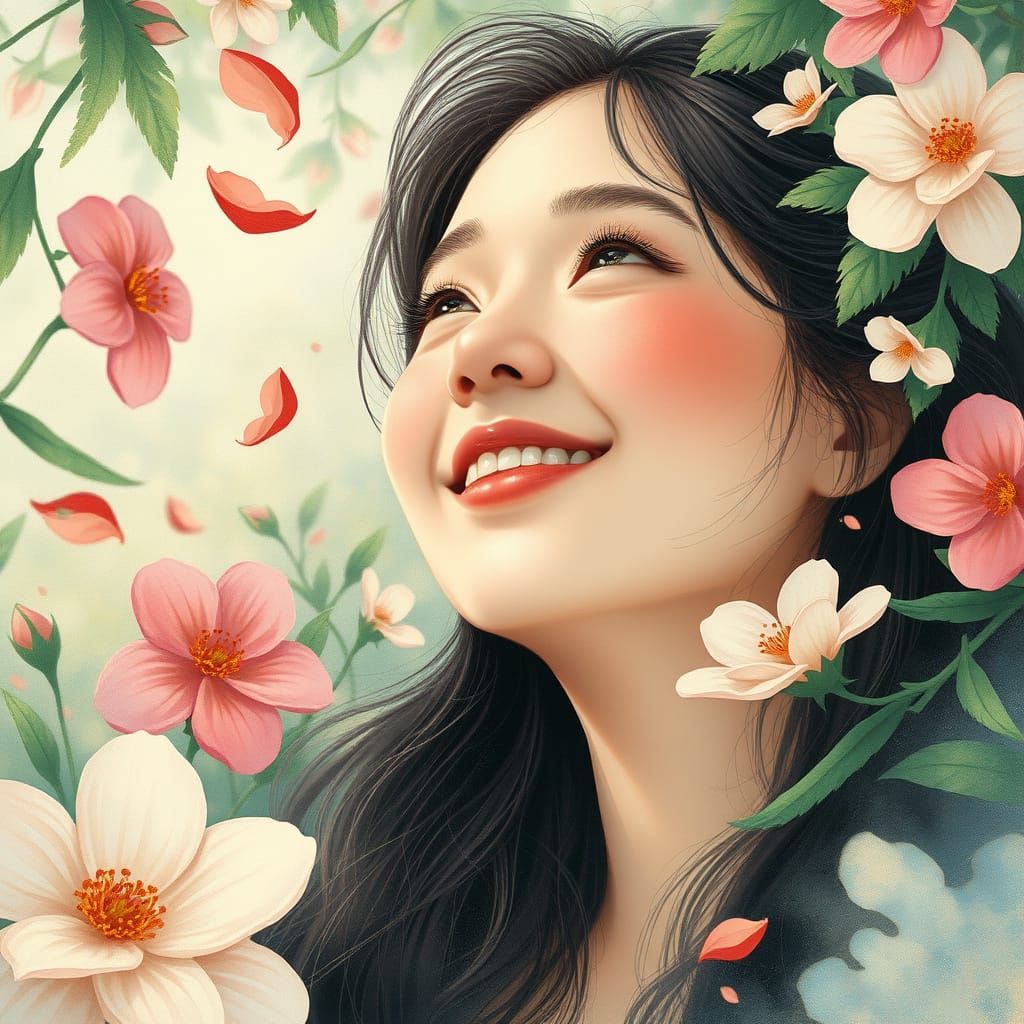 Ethereal Beauty in Whimsical Wonder