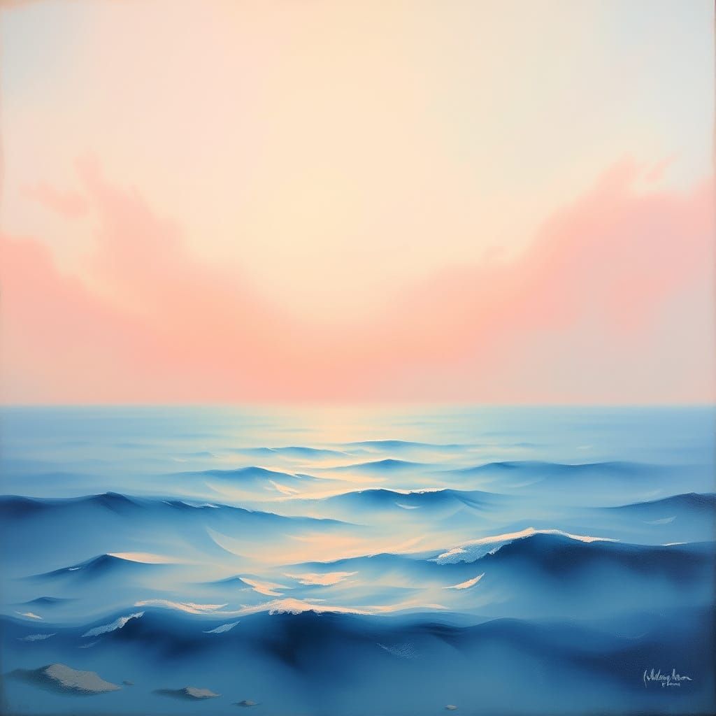 Soft Focus Seaside Serenity