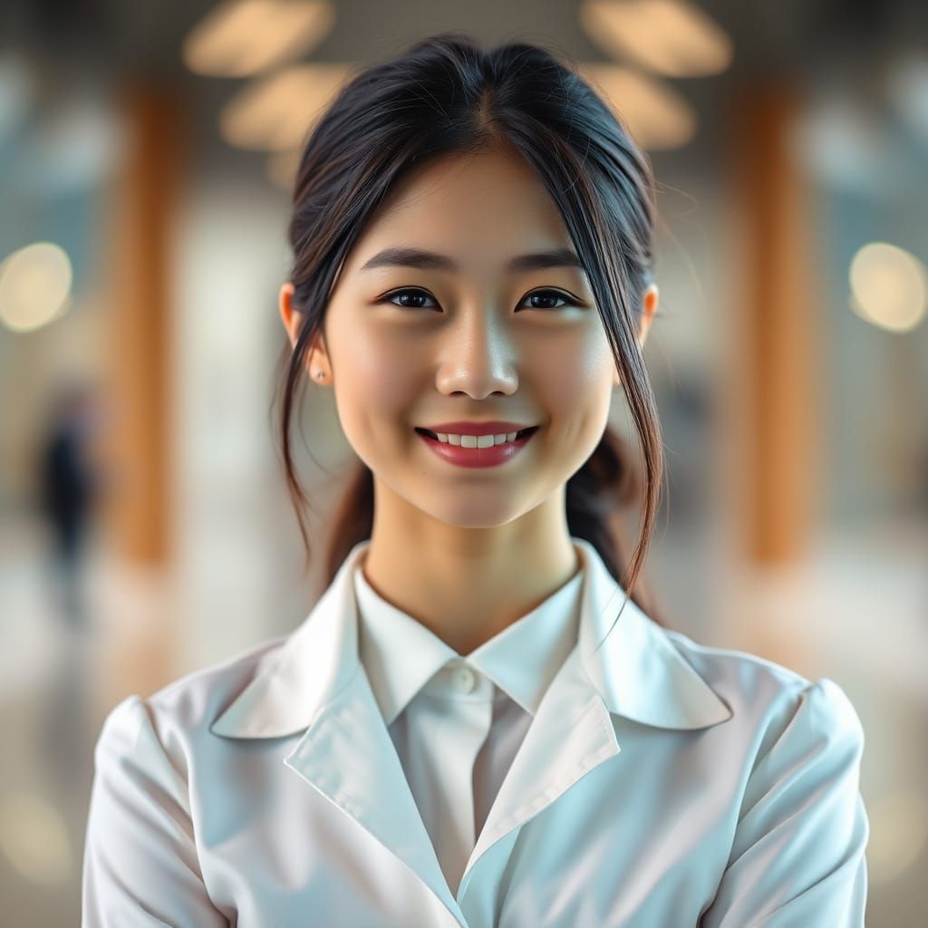 Professional Portrait of an 18-Year-Old Woman