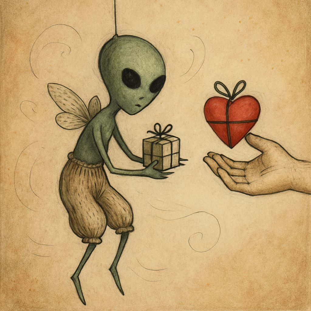 Alienated Weirdo on a String Who Stole My Gift-Wrapped Heart