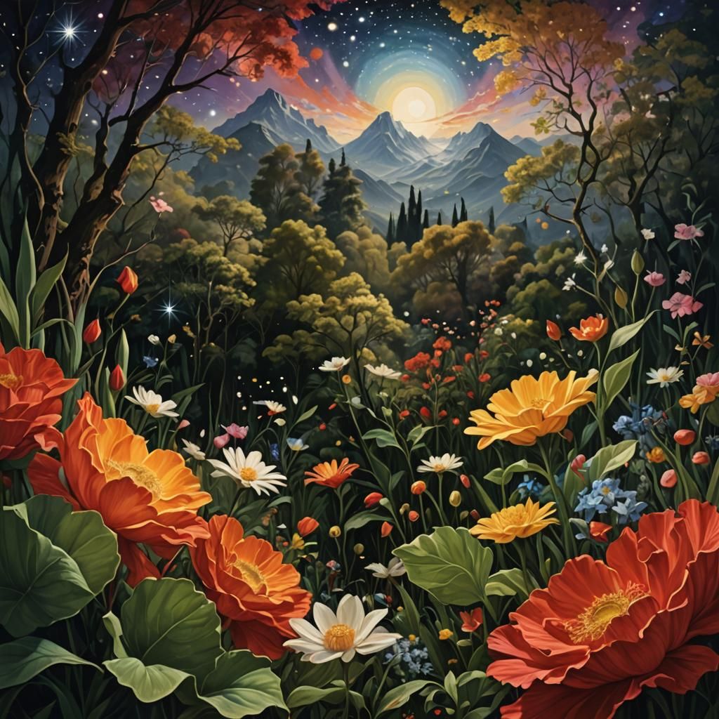 Aestheticism: Scintillating and Surreal Composition