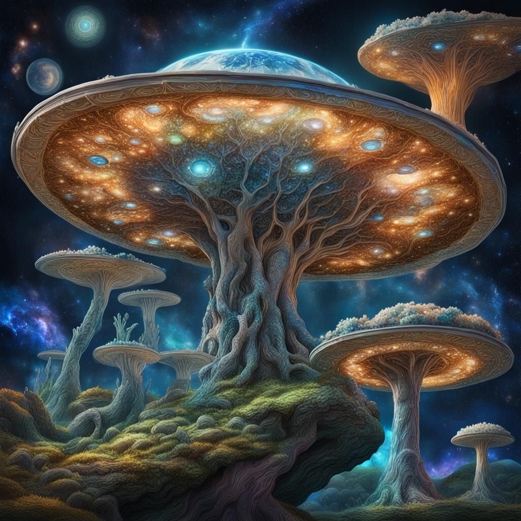 Cosmic Mycelium Network: A Visionary Spore Drive