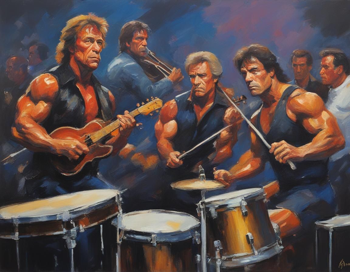 Composers as Action Heroes Form a Band