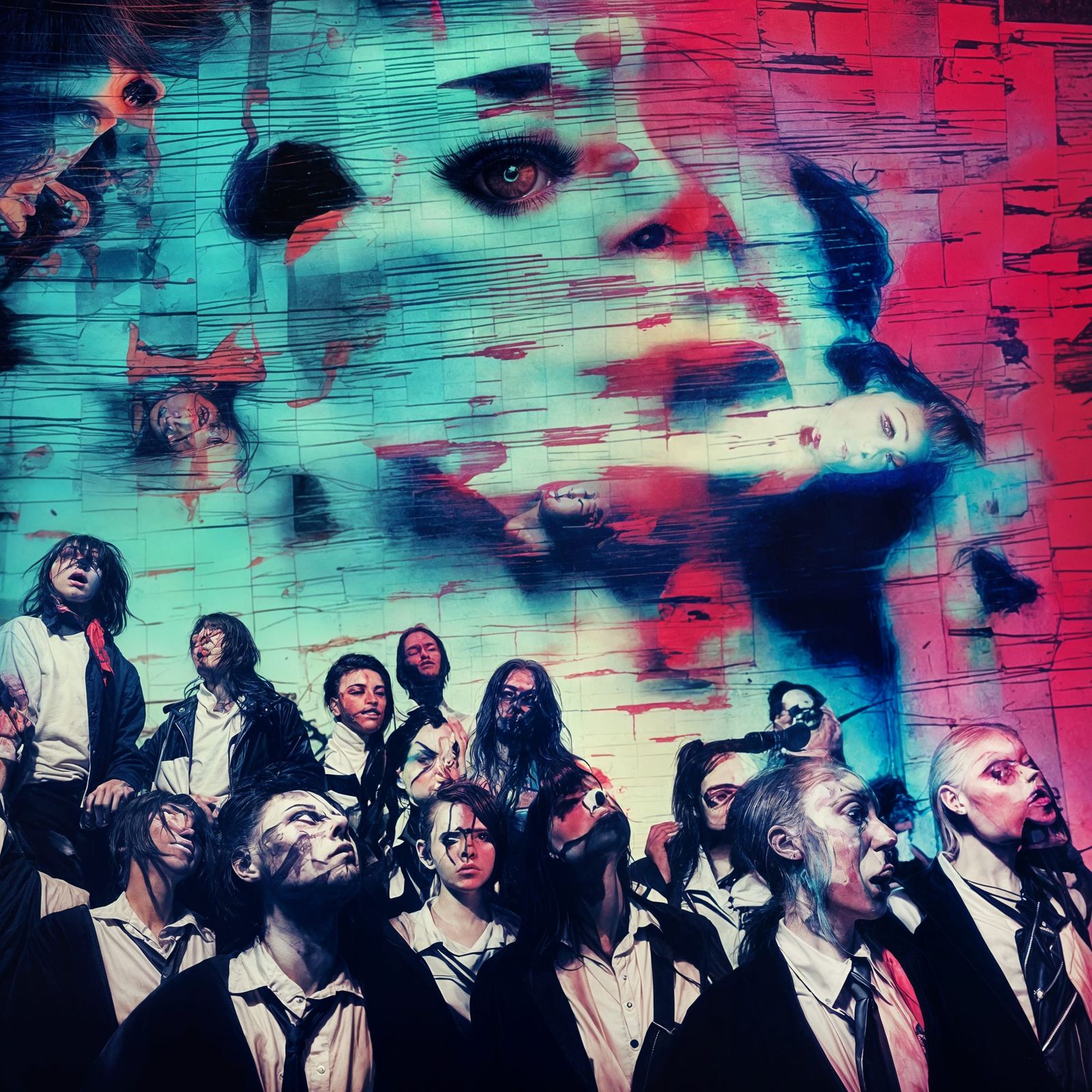 Rabid Vinyl Vampires Against The Wall Of Glitching Light