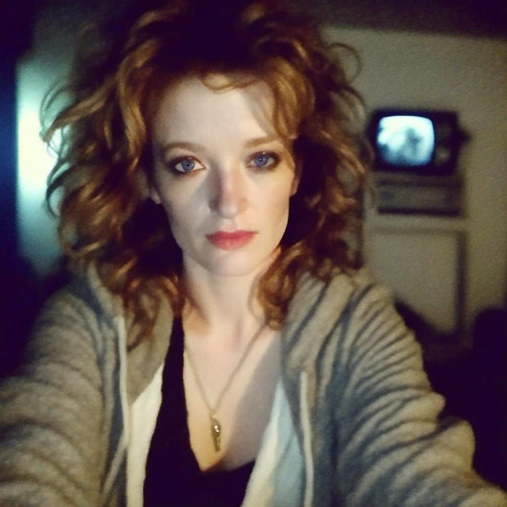 Ghost Hunter Visits a Ghost in Comic Book Art