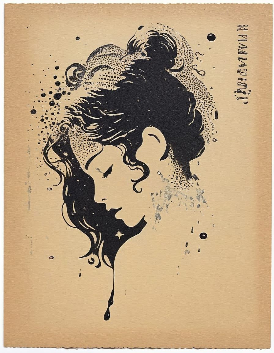 Liquified Embossing Liquified Silhouettes Liquified Tears