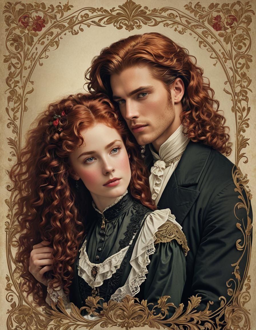 Victorian Romance: A Couple's Love