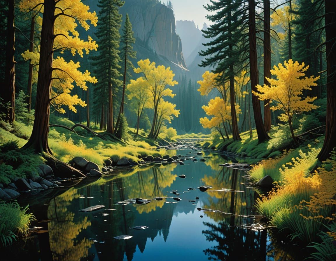 Serene Oasis Landscape Photography