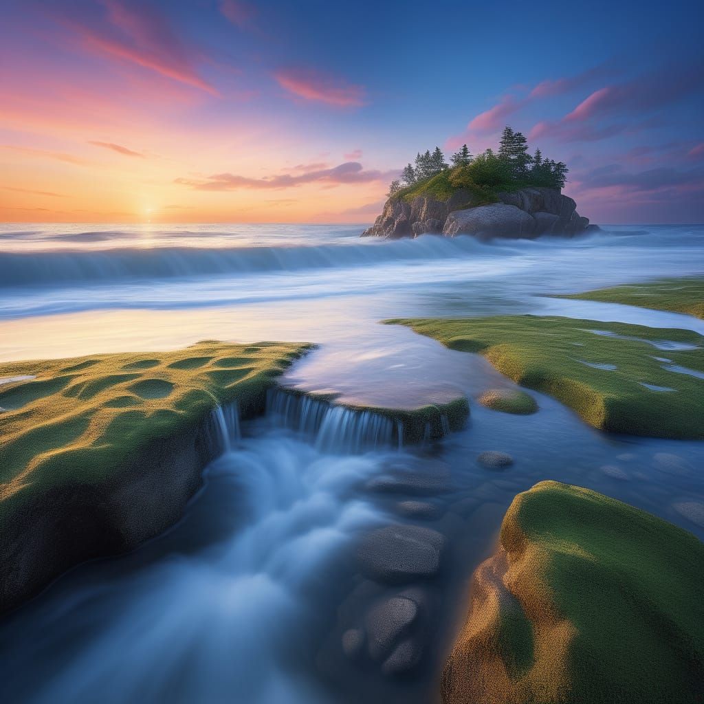 Ethereal Dreamscape Oasis