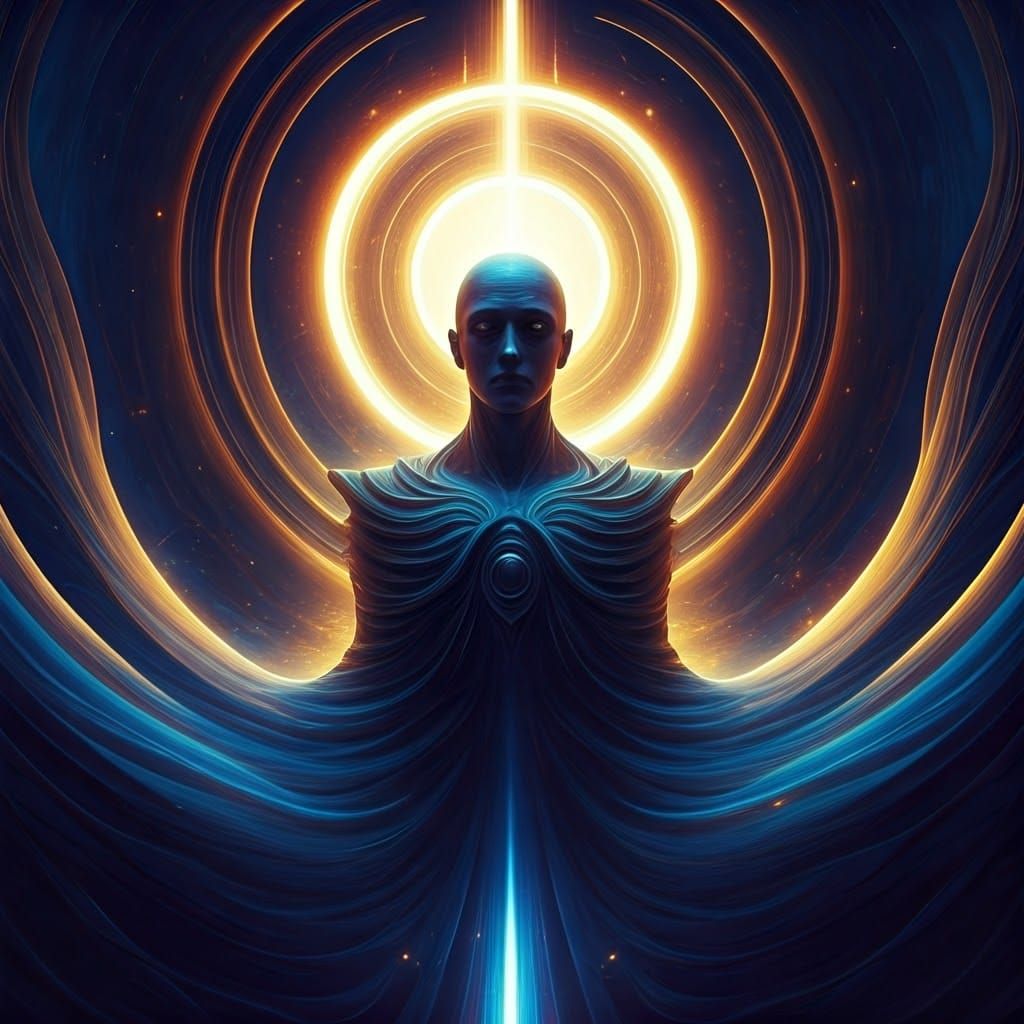 Divine Omnibeing Radiates Wisdom and Power