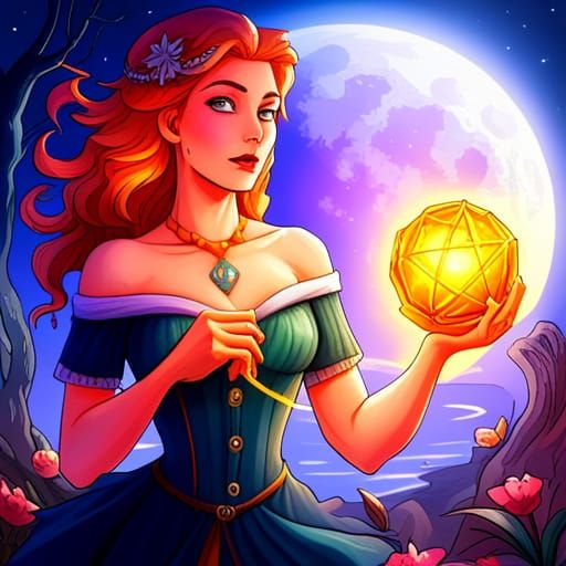 AI Generated Image of Witchcraft