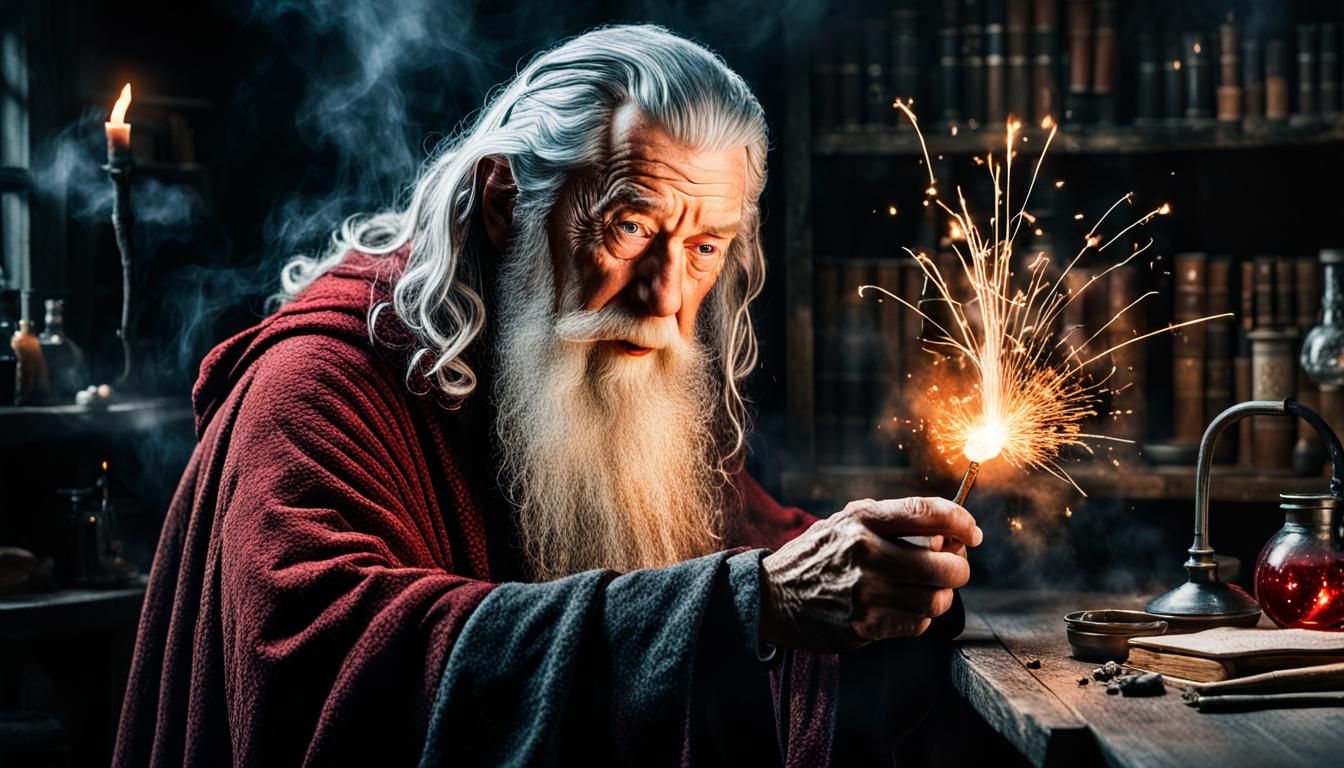 Sorcerer prepares a spell