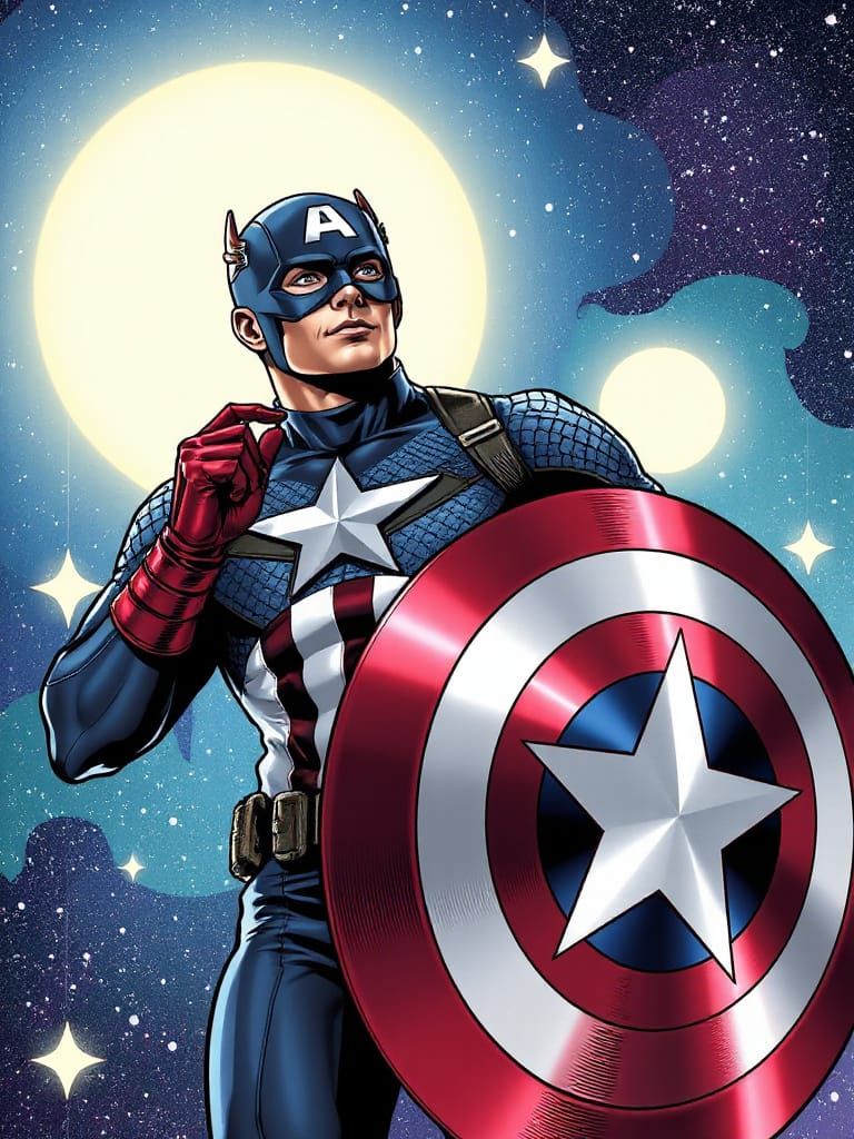 Cosmic Captain America