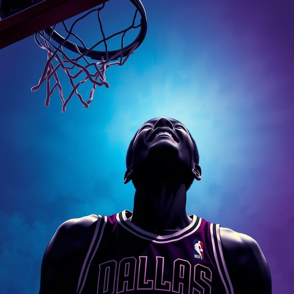 Anthony Davis in Dallas Mavericks Uniform in Dreamlike NBA A...