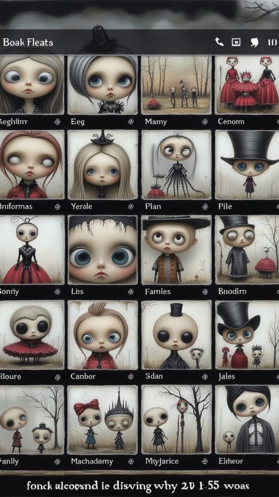 Peculiar Stylized Artwork Generated by LoRA Model