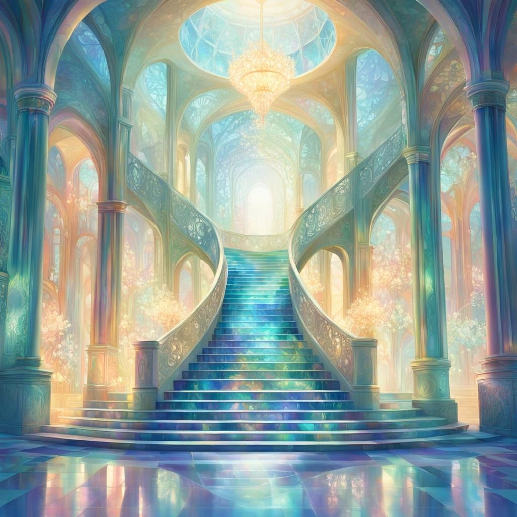 Pearlescent palace
