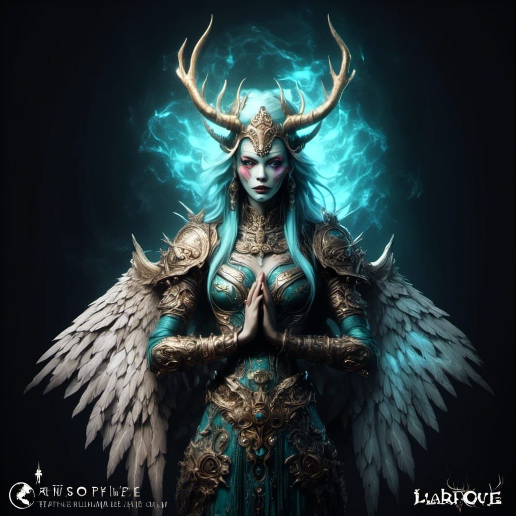 Cosmic Dragon Transformation in Vaporwave Style