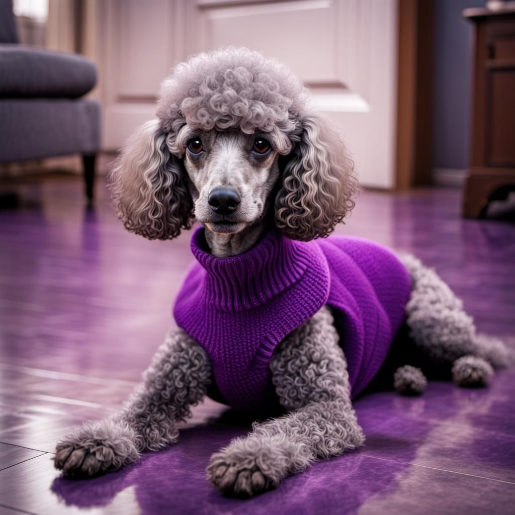 Purple Poodle