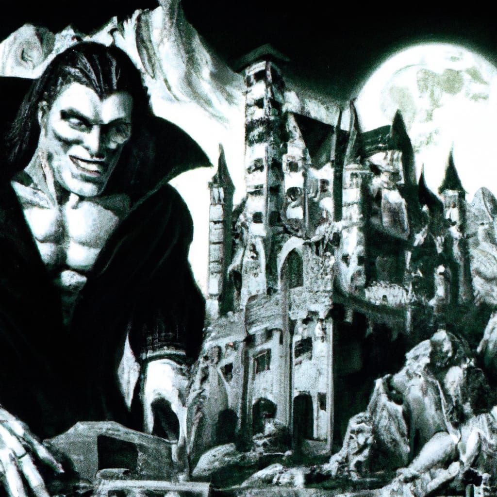 Classic Horror Movie Poster: Dracula and Monsters