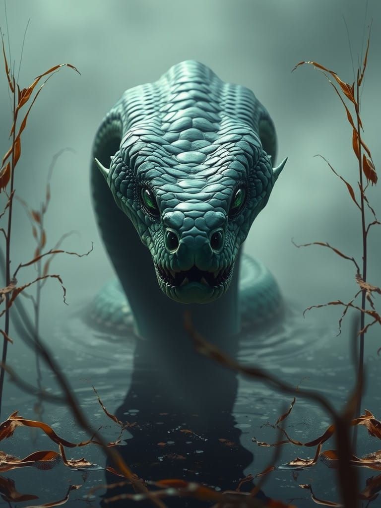 Emerald Goddess of the Primordial Swamp