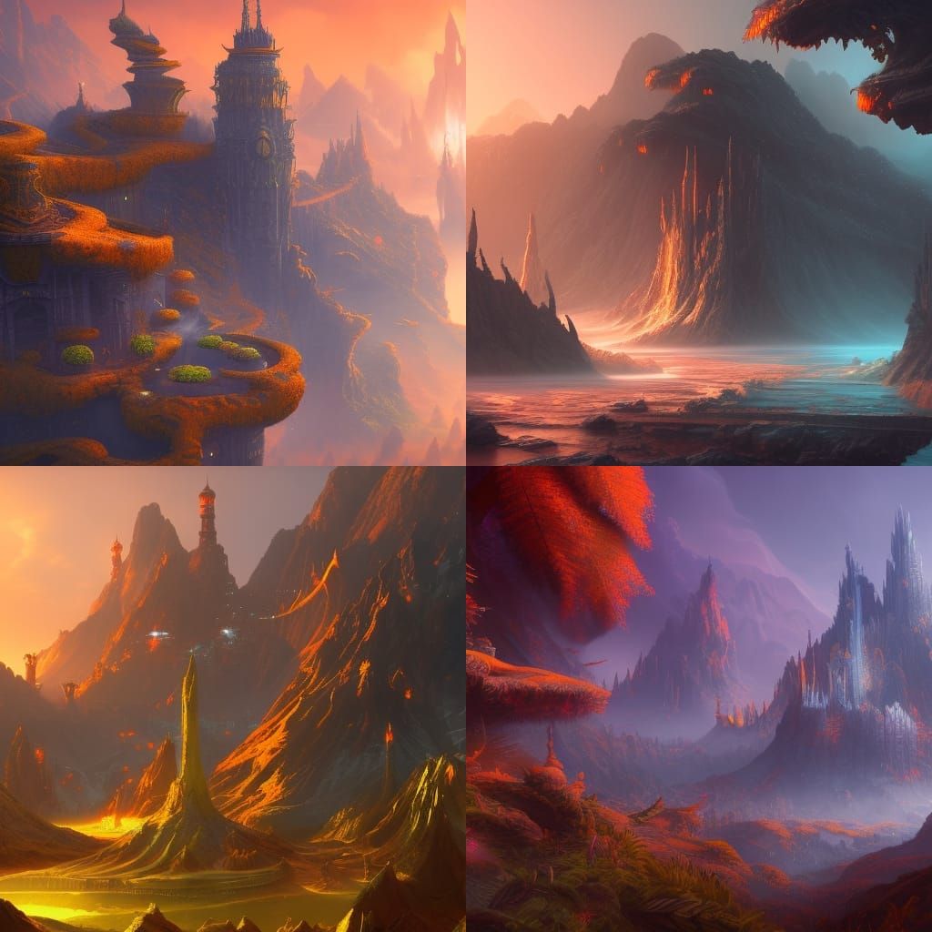 Fantastical Orange Juice Concept Art in 8k