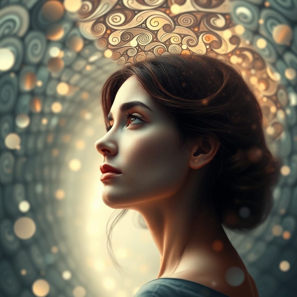 Whispers of the Subconscious in Ethereal Landscape