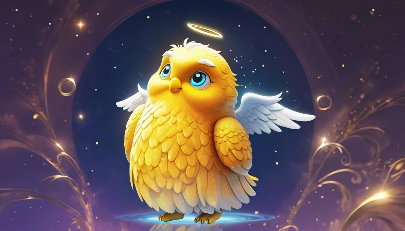 Serene Angel of Wisdom