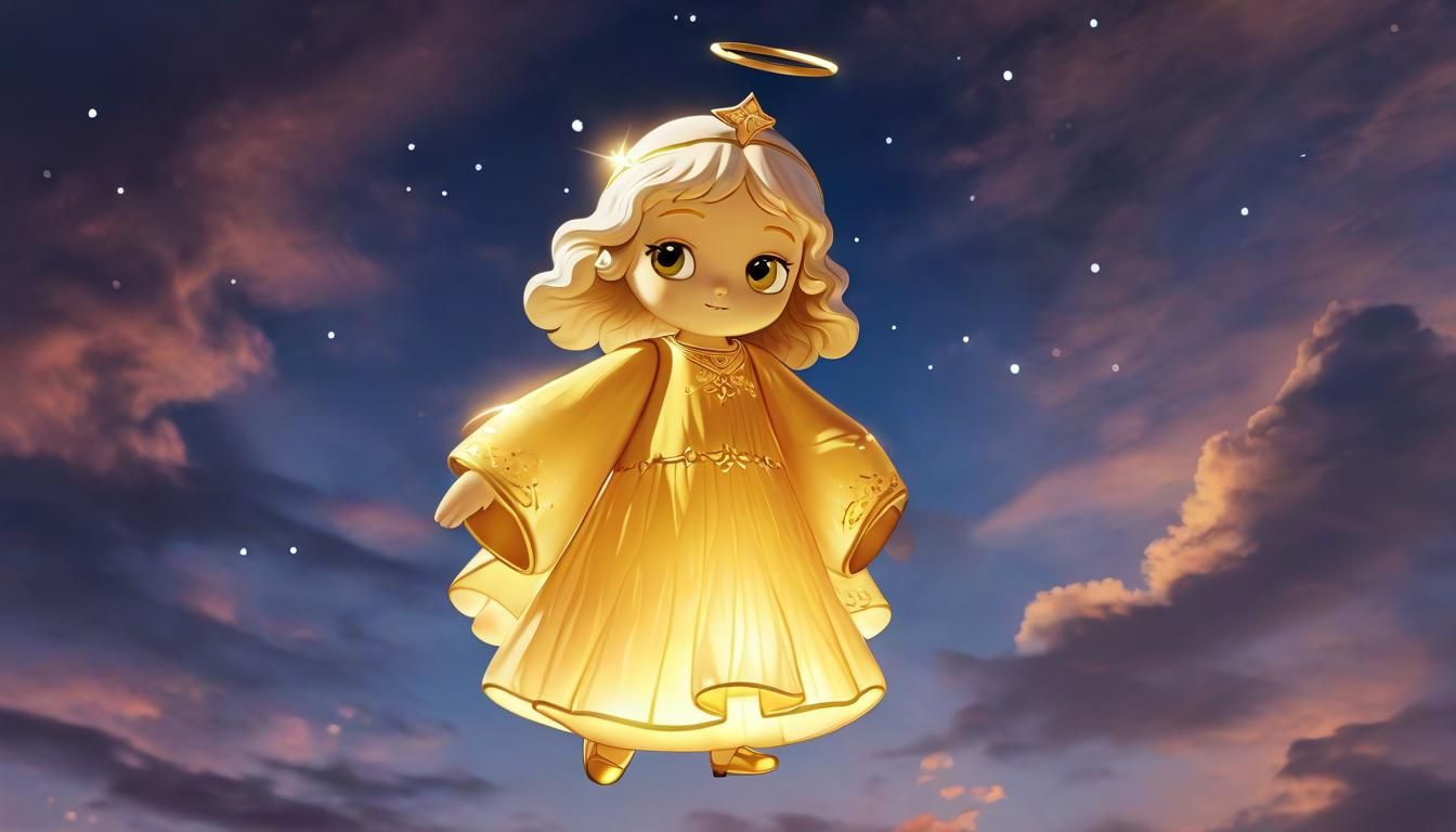 Serene Image of a Wise Angel