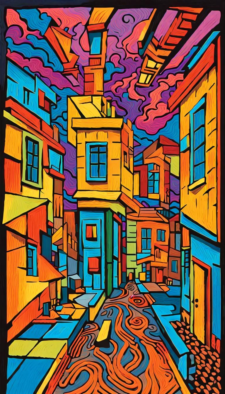 Psychedelic 3D Renderings of Unexplored Mental Landscapes