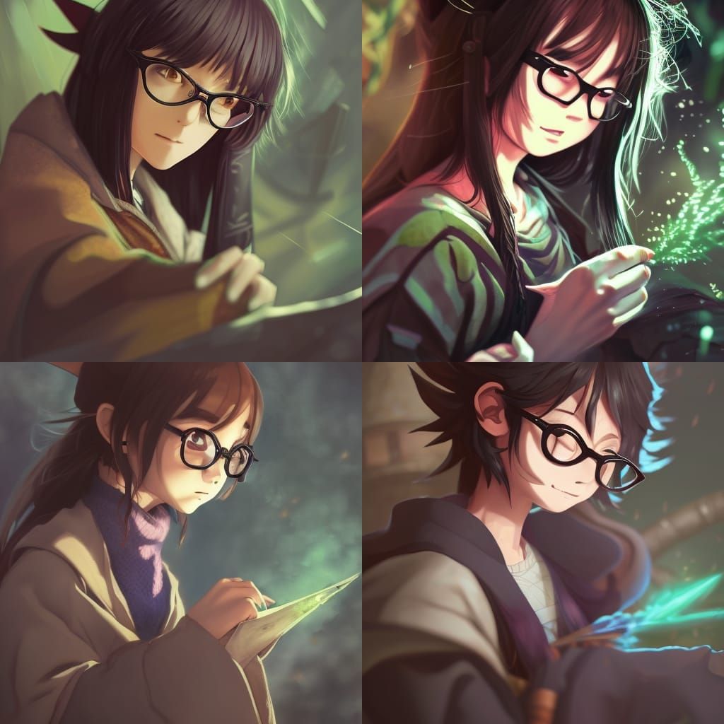 Goblin Witch Portrait with Dynamic Lighting