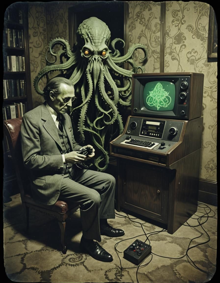 Cthulhu and Abominations Game Night: Polaroid Photograph
