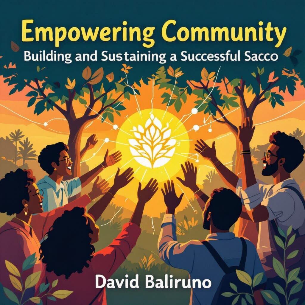 Inspiring Community Unity Book Cover Design