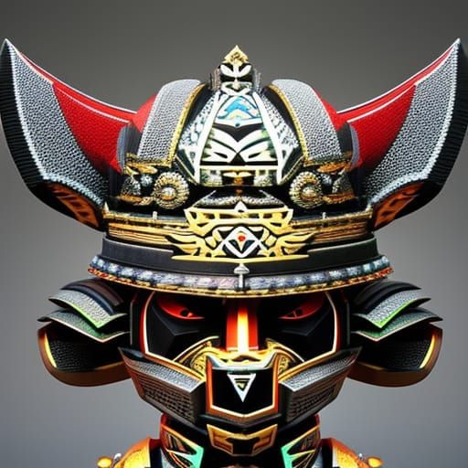 Hyperrealistic Samurai Jackrabbit with Volumetric Lighting