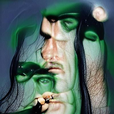 Haunting Image Inspired by Peter Steele