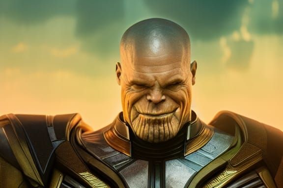 End of Matrix Portrait in Art Nouveau Style